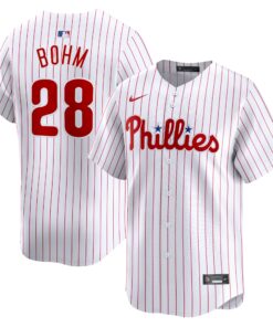 Alec Bohm Philadelphia PhilliesHome Limited Player Jersey  White