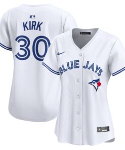 Alejandro Kirk Toronto Blue JaysWomen_s  Home Limited Player Jersey  White