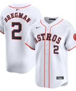 Alex Bregman Houston AstrosHome Limited Player Jersey  White