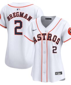 Alex Bregman Houston AstrosWomen_s Home Limited Player Jersey  White