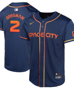 Alex Bregman Houston AstrosYouth City Connect Limited Player Jersey  Navy