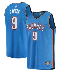 Alex Caruso Oklahoma City Thunder Fanatics Fast Break Replica Player Jersey - Icon Edition - Blue