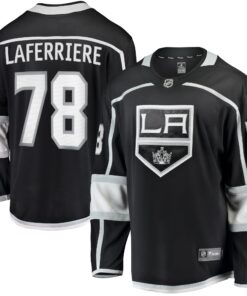 Alex Laferriere Los Angeles Kings Fanatics Home Premier Breakaway Player Jersey  Black