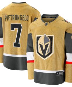 Alex Pietrangelo Vegas Golden Knights Fanatics Home Breakaway Jersey  Gold