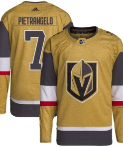 Alex Pietrangelo Vegas Golden Knights Home Primegreen Authentic Player Jersey  Gold