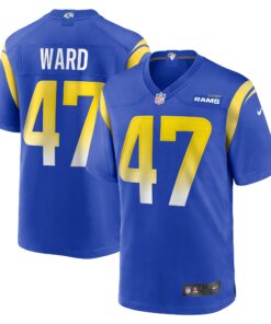 Alex Ward Los Angeles Rams  Home Game Jersey  Royal
