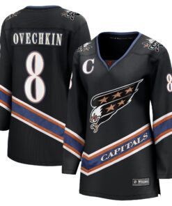 Alexander Ovechkin Washington Capitals Fanatics Women_s Special Edition 2.0 Breakaway Player Jersey  Black