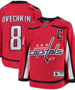 Alexander Ovechkin Washington Capitals Youth Home Premier Player Jersey  Red
