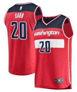 Alexandre Sarr Washington Wizards Fanatics Youth Fast Break Replica Player Jersey - Icon Edition - Red