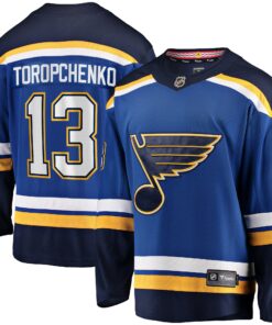 Alexey Toropchenko St. Louis Blues Fanatics Home Breakaway Jersey  Blue
