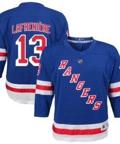 Alexis Lafreniere New York Rangers Youth Home Replica Player Jersey  Blue
