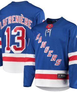 Alexis LafreniÃ¨re New York Rangers Fanatics Premier Breakaway Player Jersey  Blue