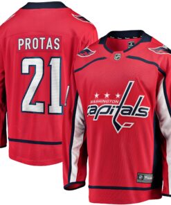 Aliaksei Protas Washington Capitals Fanatics Home Breakaway Jersey  Red