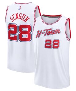 Alperen Sengun Houston Rockets Fanatics Fast Break Jersey - White - City Edition