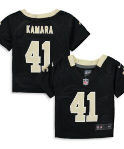 Alvin Kamara New Orleans Saints  Infant Player Game Jersey  Black