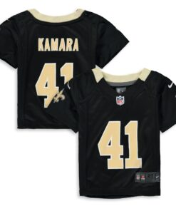 Alvin Kamara New Orleans Saints  Toddler Game Jersey  Black
