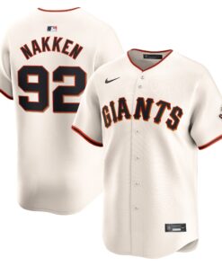 Alyssa Nakken San Francisco GiantsHome Limited Player Jerseynbspâ€“ Cream
