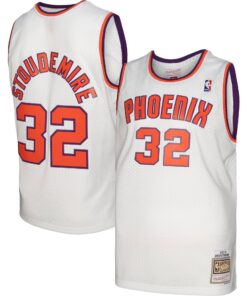 Amar'e Stoudemire Phoenix Suns Mitchell &amp Ness 200102 Hardwood Classics Swingman Jersey - White
