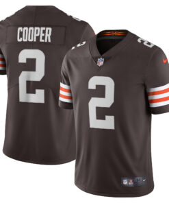 Amari Cooper Cleveland Browns  Men_s Vapor Limited Jersey  Brown