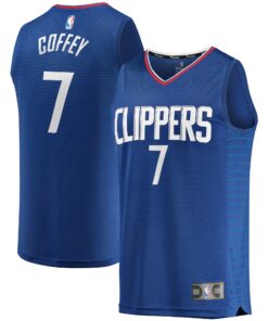 Amir Coffey LA Clippers Fanatics Fast Break Replica Jersey Royal - Icon Edition