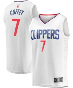 Amir Coffey LA Clippers Fanatics Youth Fast Break Player Jersey - Association Edition - White