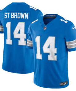 AmonRa St. Brown Detroit Lions  Vapor F.U.S.E. Limited Jersey  Blue