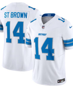 AmonRa St. Brown Detroit Lions  Vapor F.U.S.E. Limited Jersey  White