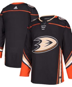 Anaheim Ducks Home Authentic Blank Jersey  Black