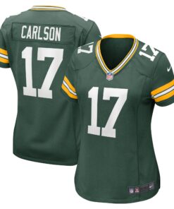 Anders Carlson Green Bay Packers  Women_s  Game Jersey   Green