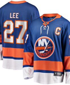 Anders Lee New York Islanders Fanatics Home Captain Patch Breakaway Player Jersey  Royal