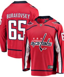 Andre Burakovsky Washington Capitals Fanatics Breakaway Home Player Jersey  Red