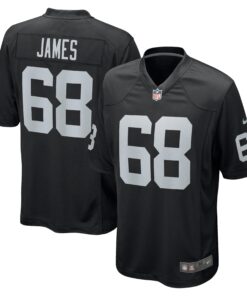 Andre James Las Vegas Raiders  Game Jersey  Black
