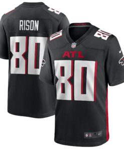 Andre Rison Atlanta Falcons  Game Retired Player Jersey  Black