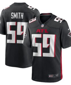 Andre Smith Atlanta Falcons   Game Jersey   Black