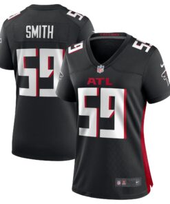 Andre Smith Atlanta Falcons  Women_s  Game Jersey   Black