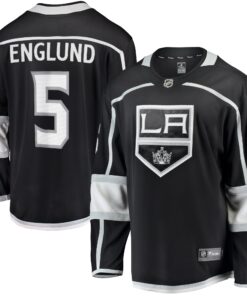 Andreas Englund Los Angeles Kings Fanatics Home Premier Breakaway Player Jersey  Black