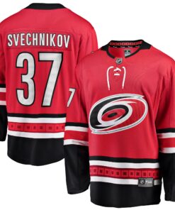 Andrei Svechnikov Carolina Hurricanes Fanatics Alternate Breakaway Player Jersey  Red