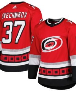 Andrei Svechnikov Carolina Hurricanes  Primegreen Authentic Player Jersey  Red