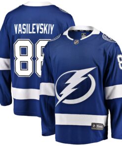 Andrei Vasilevskiy Tampa Bay Lightning Fanatics Home Premier Breakaway Player Jersey  Blue
