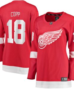 Andrew Copp Detroit Red Wings Fanatics Women_s Home Breakaway Player Jersey  Red