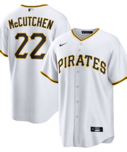 Andrew McCutchen Pittsburgh PiratesReplica Player Jersey  White