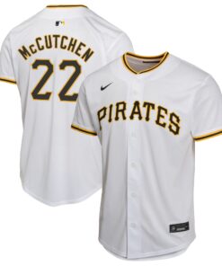 Andrew McCutchen Pittsburgh PiratesYouth Home Game Player Jersey  White