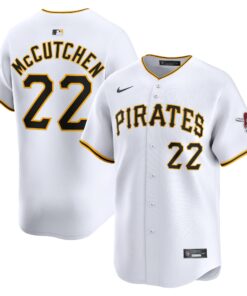 Andrew McCutchen Pittsburgh PiratesYouth Home Limited Player Jersey  White
