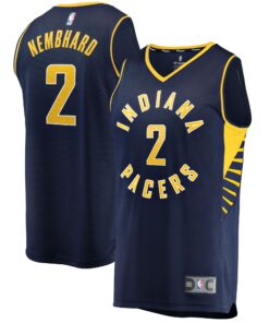 Andrew Nembhard Indiana Pacers Fanatics Fast Break Replica Jersey - Icon Edition - Navy