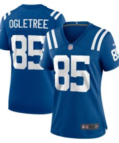 Andrew Ogletree Indianapolis Colts  Women_s Player Game Jersey  Royal