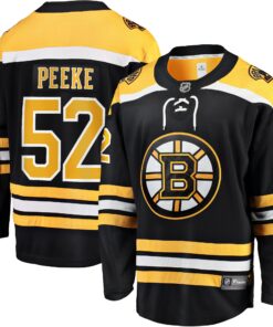 Andrew Peeke Boston Bruins Fanatics Home Premier Breakaway Player Jersey  Black