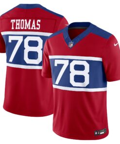 Andrew Thomas New York Giants  Alternate Vapor F.U.S.E. Limited Jersey  Century Red