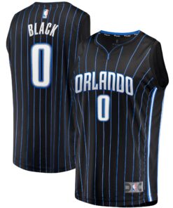 Anthony Black Orlando Magic Fanatics  Fast Break Replica Jersey - Icon Edition - Black