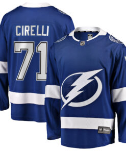 Anthony Cirelli Tampa Bay Lightning Fanatics Home Breakaway Player Jersey  Blue