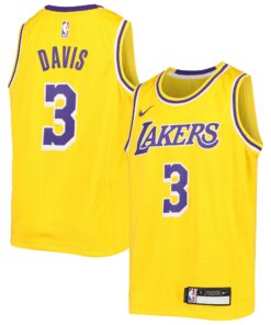 Anthony Davis Los Angeles Lakers Youth Swingman Jersey - Icon Edition - Gold